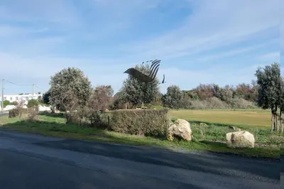 Paysage naturel près de la maison de vacances