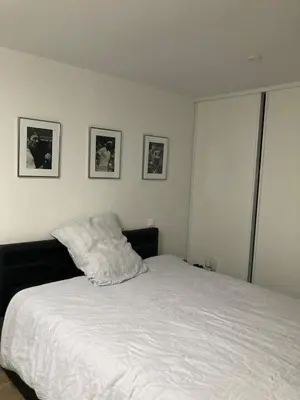 Un ou plusieurs lits dans un hébergement de l'établissement Loft Hyper centre Saintes