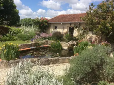 Jardin de l'établissement La Petite Maison