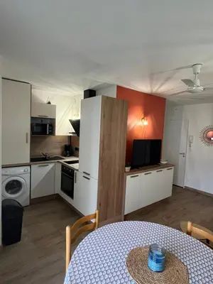 Plan de l'établissement Agréable appartement vue sur port de plaisance