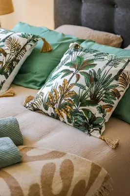 Un ou plusieurs lits dans un hébergement de l'établissement Maison du bonheur #Haut de Gamme