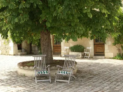 Plan de l'établissement Holiday Home in Thurageau with Private Pool