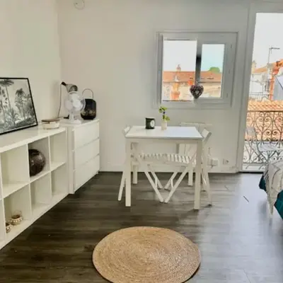 Beautiful studio with balcony near the Old Port