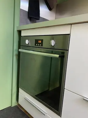 Cuisine ou kitchenette dans l'établissement Charmant appartement au coeur de la ville