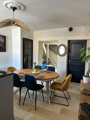 Coin salon dans l'établissement TI ST BARTH - Maison cosy - Dispo dès le 01 mars