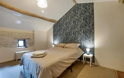 Un ou plusieurs lits dans un hébergement de l'établissement Holiday Home On A Vineyard