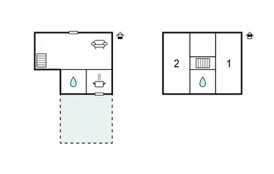 Plan de l'établissement Holiday Home On A Vineyard