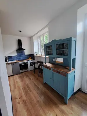 Cuisine ou kitchenette dans l'établissement Lavallade 12 Holiday Home