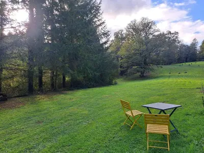 Jardin de l'établissement Lavallade 12 Holiday Home
