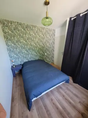 Un ou plusieurs lits dans un hébergement de l'établissement Maison à la campagne proche de La Rochelle