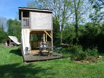 Jardin de l'établissement Orchid Lodge-The Good Life in France