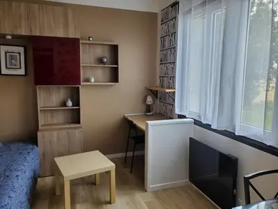 Cuisine ou kitchenette dans l'établissement La Bastille 1