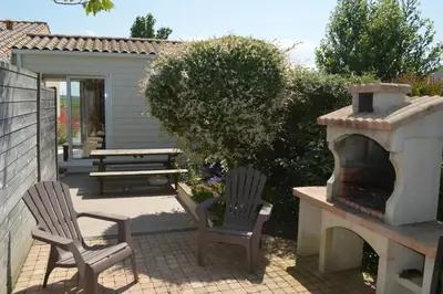 Terrasse ou espace extérieur de l'établissement Gîte Du Côté De Chez soann