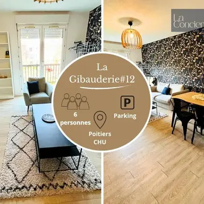 La Gibauderie LaConciergerie Poitiers CHU