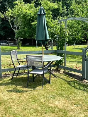 Jardin de l'établissement La Grange Charton Gite