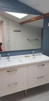 Salle de bains dans l'établissement les bouchos