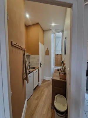 Salle de bains dans l'établissement A Poitevin break
