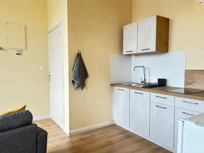 Cuisine ou kitchenette dans l'établissement Appartement - 1 chambre - Centre-ville