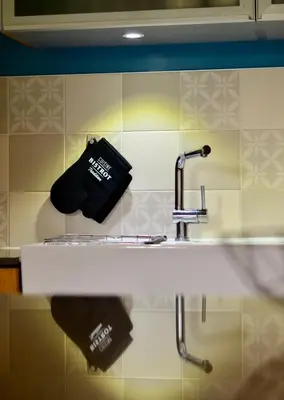 Plan de l'établissement Maison de campagne avec piscine
