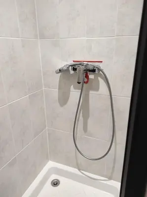 Salle de bains dans l'établissement La Casa de Sahé