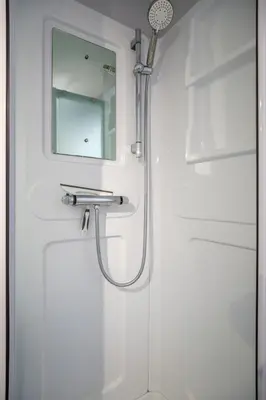 Salle de bains dans l'établissement Maison à la campagne, 6 personnes, 3 chambres pour vous ressourcer