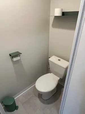 Salle de bains dans l'établissement La casuccia Galliéni