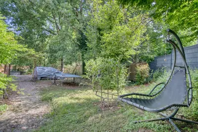 Jardin de l'établissement Calme à l'orée des bois