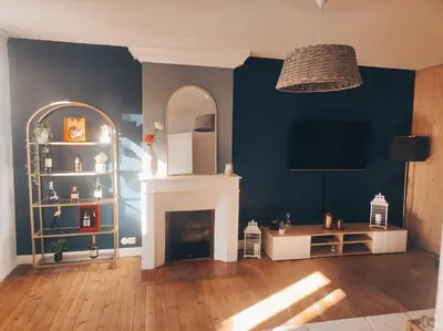Plan de l'établissement Maison de ville au calme