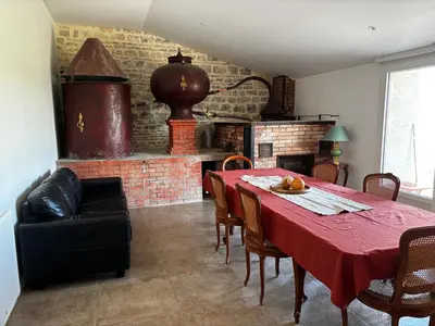 Plan de l'établissement Maison au cœur du Vignoble charentais
