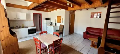 Cuisine ou kitchenette dans l'établissement Le Duplex Bordeaux