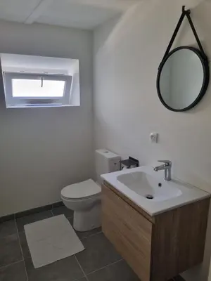 Salle de bains dans l'établissement le gîte de Aimée