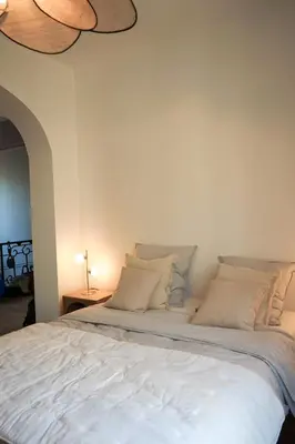 Un ou plusieurs lits dans un hébergement de l'établissement Appartement vue mer - Châtelaillon-Plage - Maison Eole