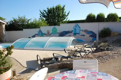 Piscine de l'établissement Gîte de charme ou située à proximité