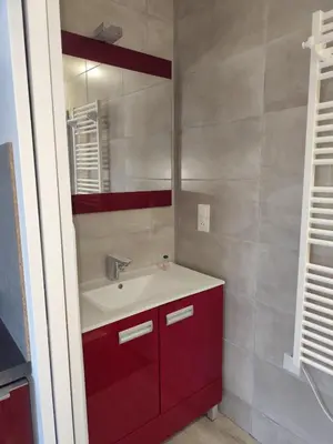Salle de bains dans l'établissement Appartement T2 emplacement idéal
