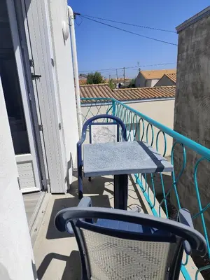Balcon ou terrasse dans l'établissement Appartement T2 emplacement idéal