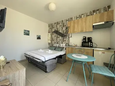 Cuisine ou kitchenette dans l'établissement ARISTIDE 1 - Agréable studio idéalement situé