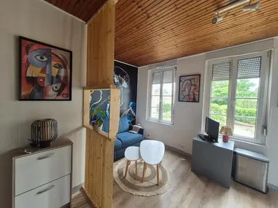 Cuisine ou kitchenette dans l'établissement Eve apartment, Wi-Fi, Spacious