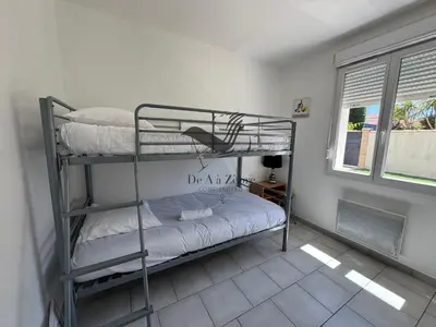 Un ou plusieurs lits dans un hébergement de l'établissement ARISTIDE 9 - Agréable maison idéalement située