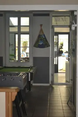Plan de l'établissement Chambre d'hôte avec piscine partagé à disposition