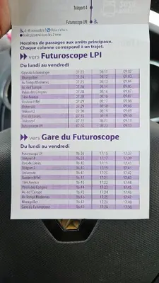 Plan de l'établissement Appartement proche Futuroscope