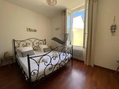 Un ou plusieurs lits dans un hébergement de l'établissement ARISTIDE 3 - Agréable appartement idéalement situé