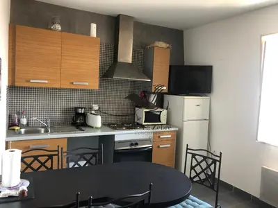 Cuisine ou kitchenette dans l'établissement ARISTIDE 7 - Appartement idéalement situé