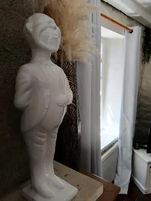 Salle de bains dans l'établissement Gîte du vieux puits