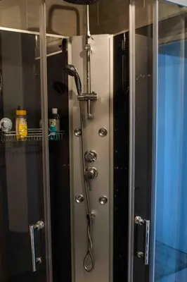 Salle de bains dans l'établissement Joli appartement