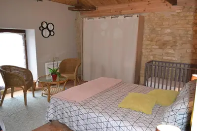 Un ou plusieurs lits dans un hébergement de l'établissement Le gîte 31 confort
