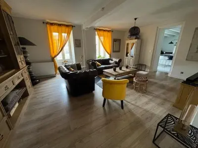 Coin salon dans l'établissement Domaine Ericarclem