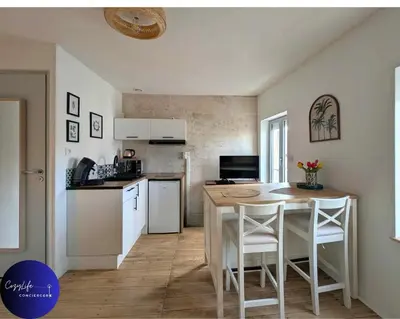 Cuisine ou kitchenette dans l'établissement L'Oasis by Cozylife - Centre Ville