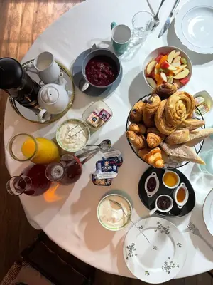 Nourriture dans le B&B/chambre d'hôtes ou à proximité