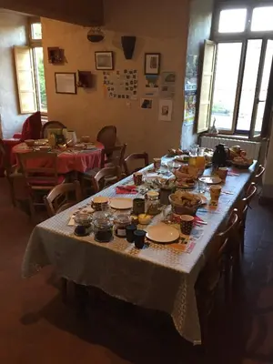 Nourriture dans le B&B/chambre d'hôtes ou à proximité