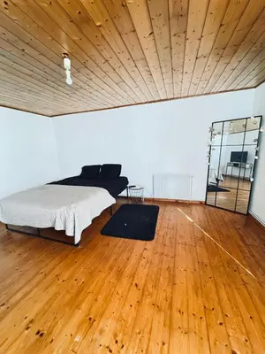 Coin salon dans l'établissement Cozy house